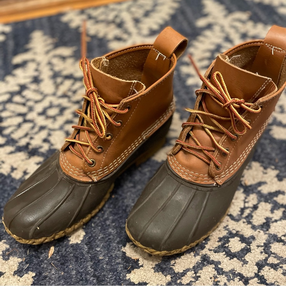 LL Bean Duck Boots Size 9